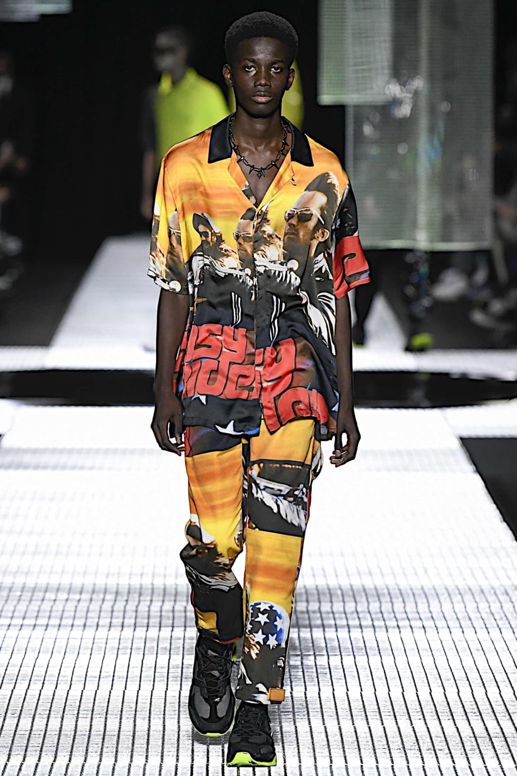 Fashion Week Milan Spring/Summer 2020 look 3 from the Marcelo Burlon County of Milan collection 男装