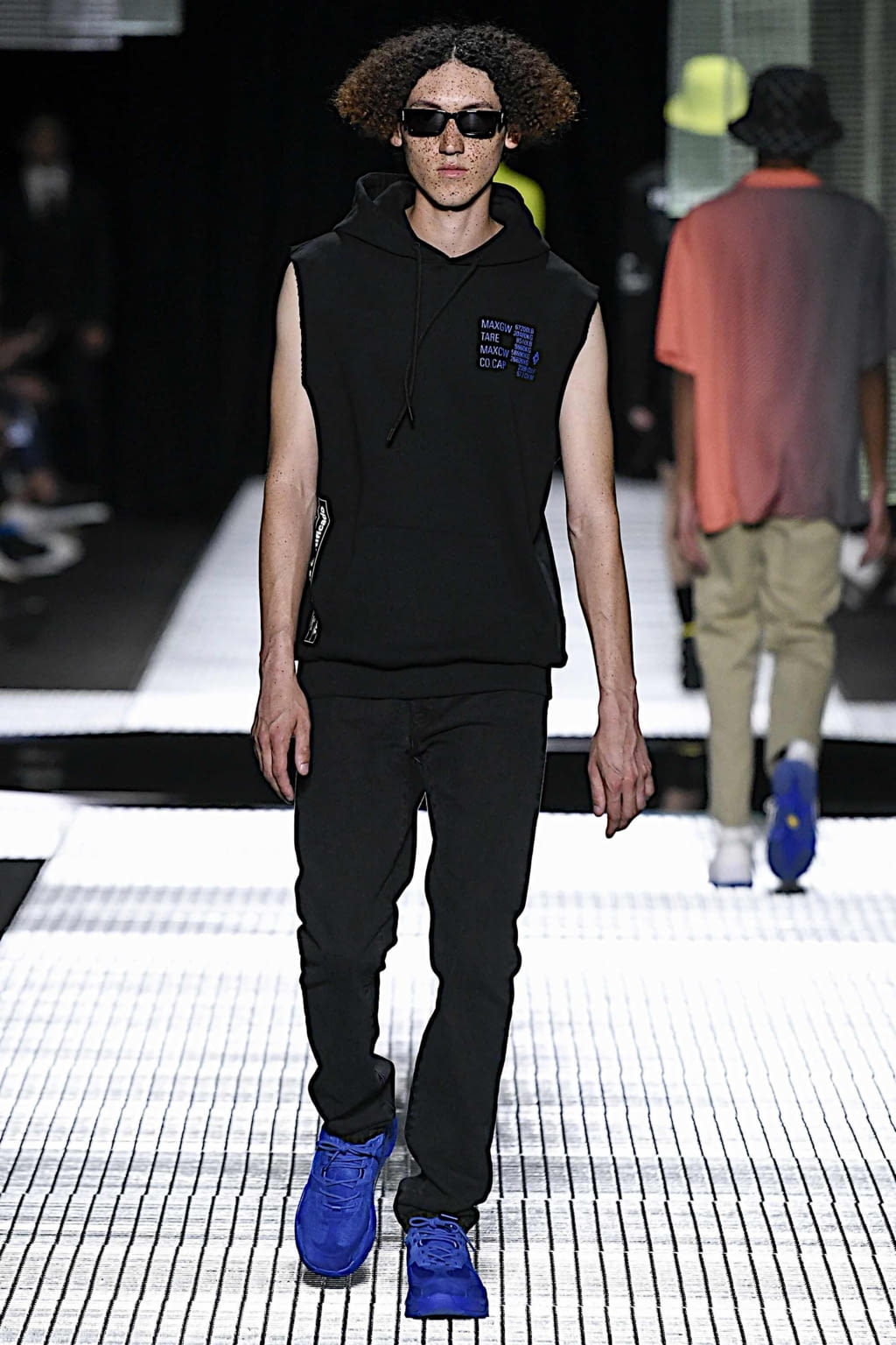 Fashion Week Milan Spring/Summer 2020 look 21 from the Marcelo Burlon County of Milan collection menswear