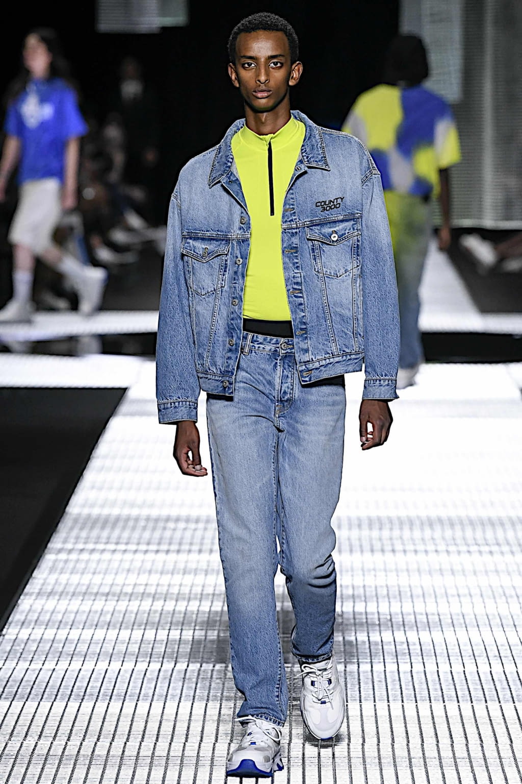 Fashion Week Milan Spring/Summer 2020 look 26 from the Marcelo Burlon County of Milan collection menswear