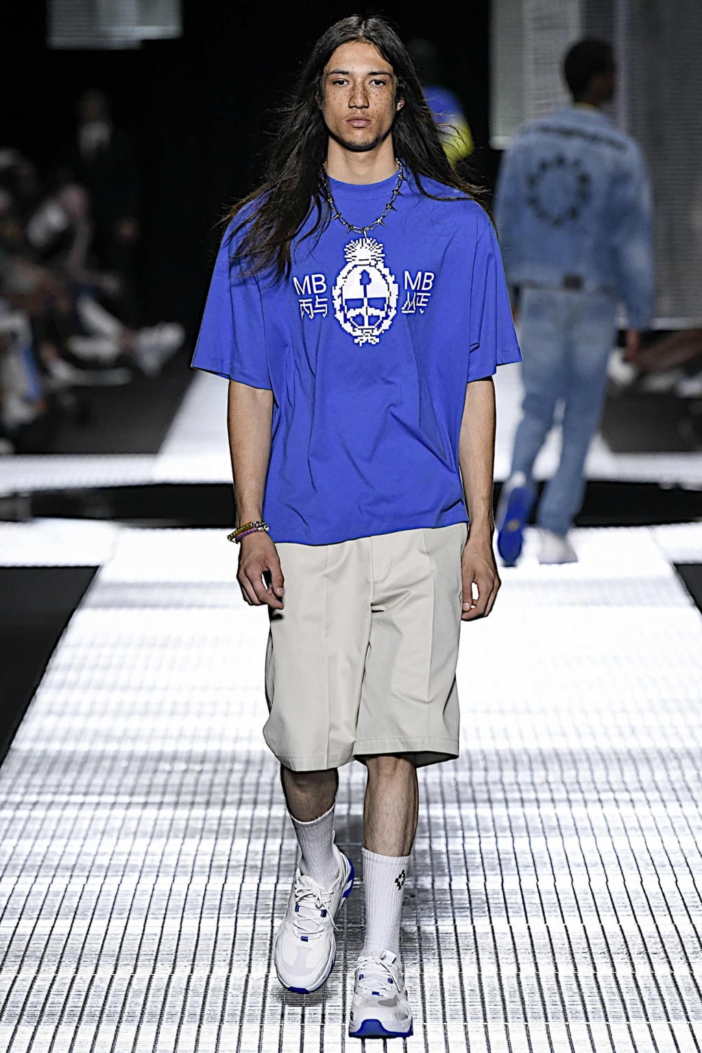 Fashion Week Milan Spring/Summer 2020 look 27 from the Marcelo Burlon County of Milan collection menswear