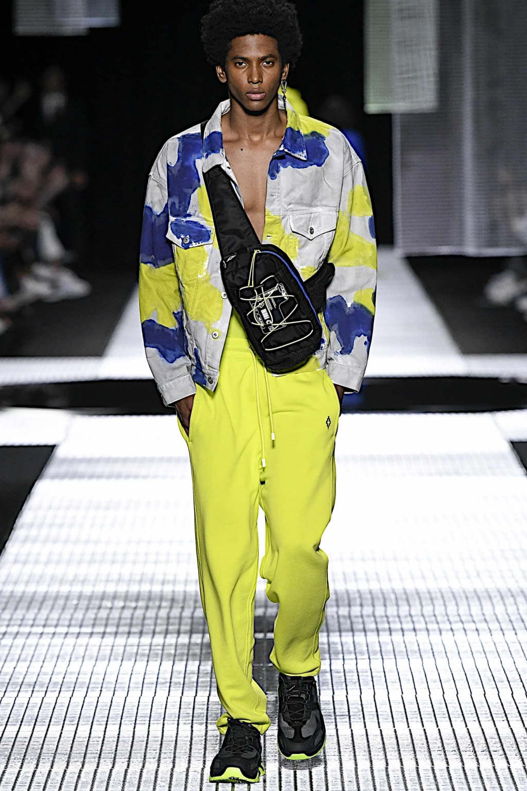 Fashion Week Milan Spring/Summer 2020 look 35 from the Marcelo Burlon County of Milan collection menswear