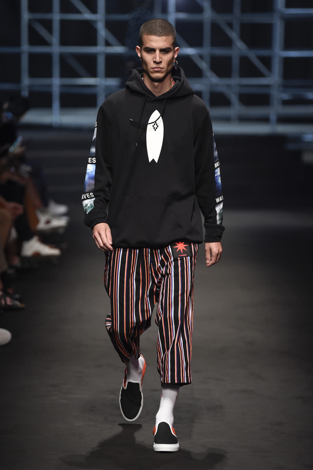 Fashion Week Milan Spring/Summer 2018 look 27 from the Marcelo Burlon County of Milan collection menswear