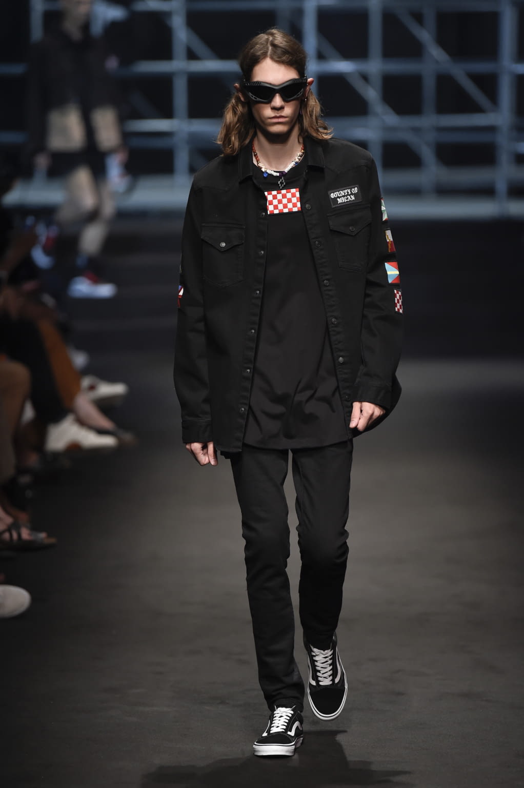 Fashion Week Milan Spring/Summer 2018 look 37 from the Marcelo Burlon County of Milan collection 男装
