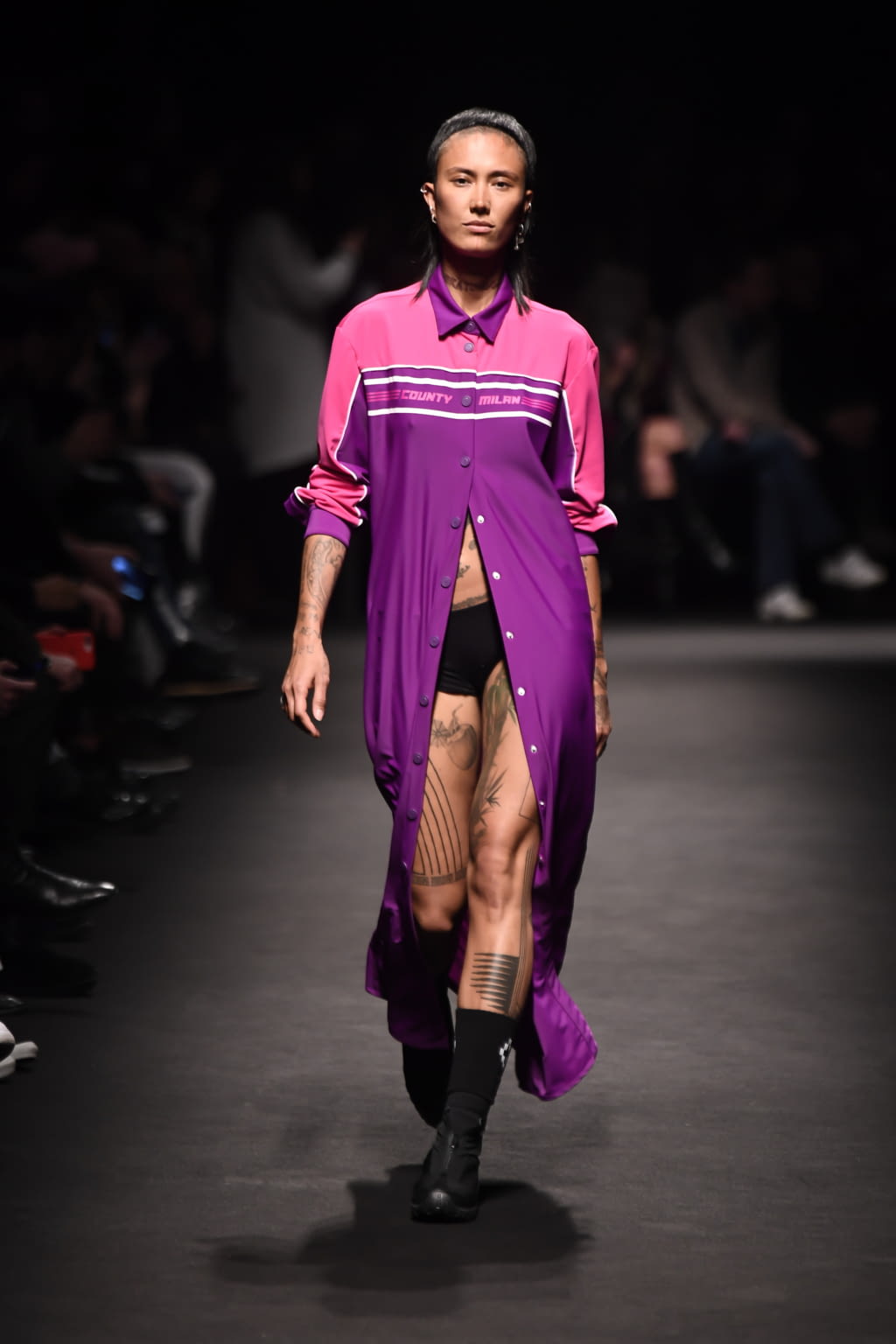 Fashion Week Milan Fall/Winter 2018 look 8 de la collection Marcelo Burlon County of Milan menswear