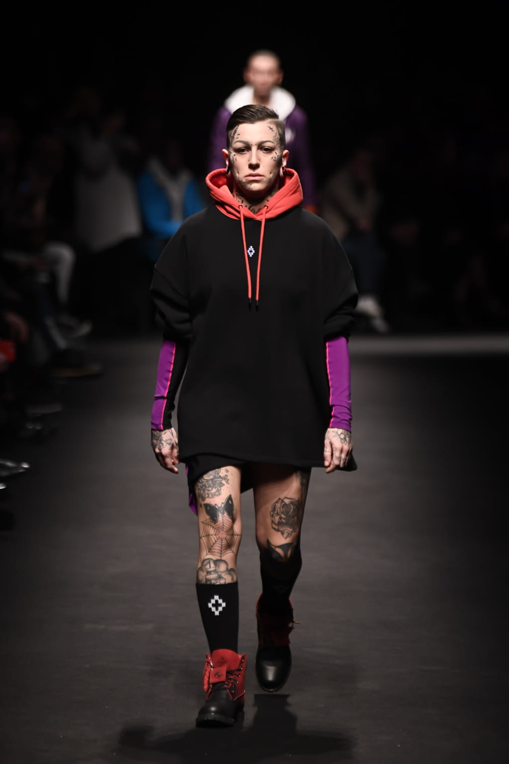 Fashion Week Milan Fall/Winter 2018 look 15 from the Marcelo Burlon County of Milan collection menswear