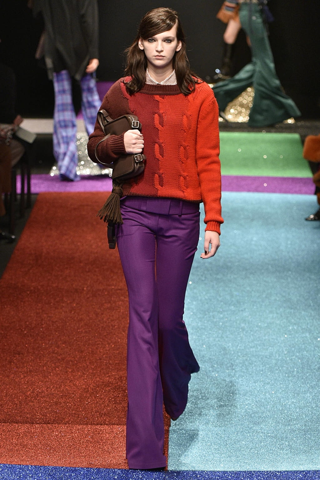 Fashion Week Milan Fall/Winter 2018 look 14 from the Marco de Vincenzo collection womenswear