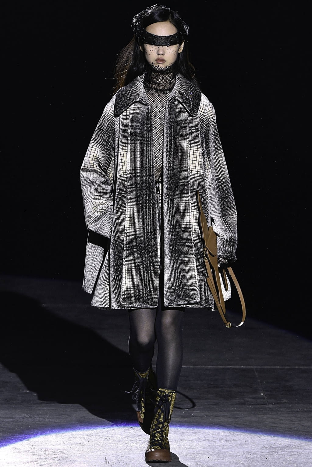 Fashion Week Milan Fall/Winter 2019 look 7 from the Marco de Vincenzo collection womenswear