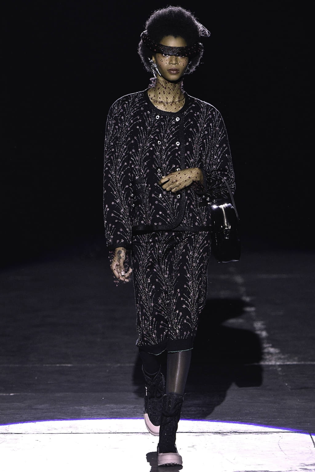 Fashion Week Milan Fall/Winter 2019 look 10 from the Marco de Vincenzo collection womenswear