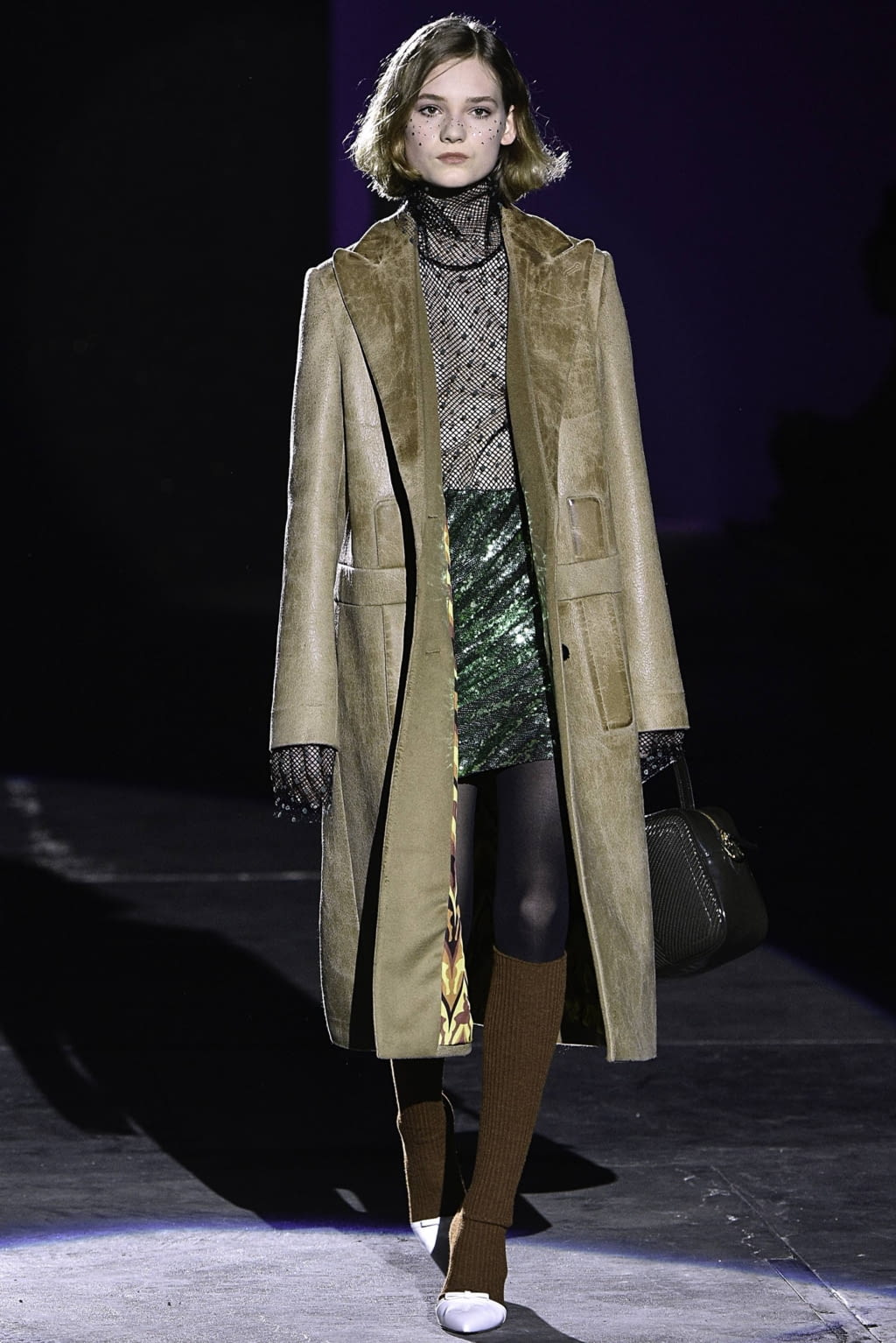 Fashion Week Milan Fall/Winter 2019 look 31 from the Marco de Vincenzo collection 女装