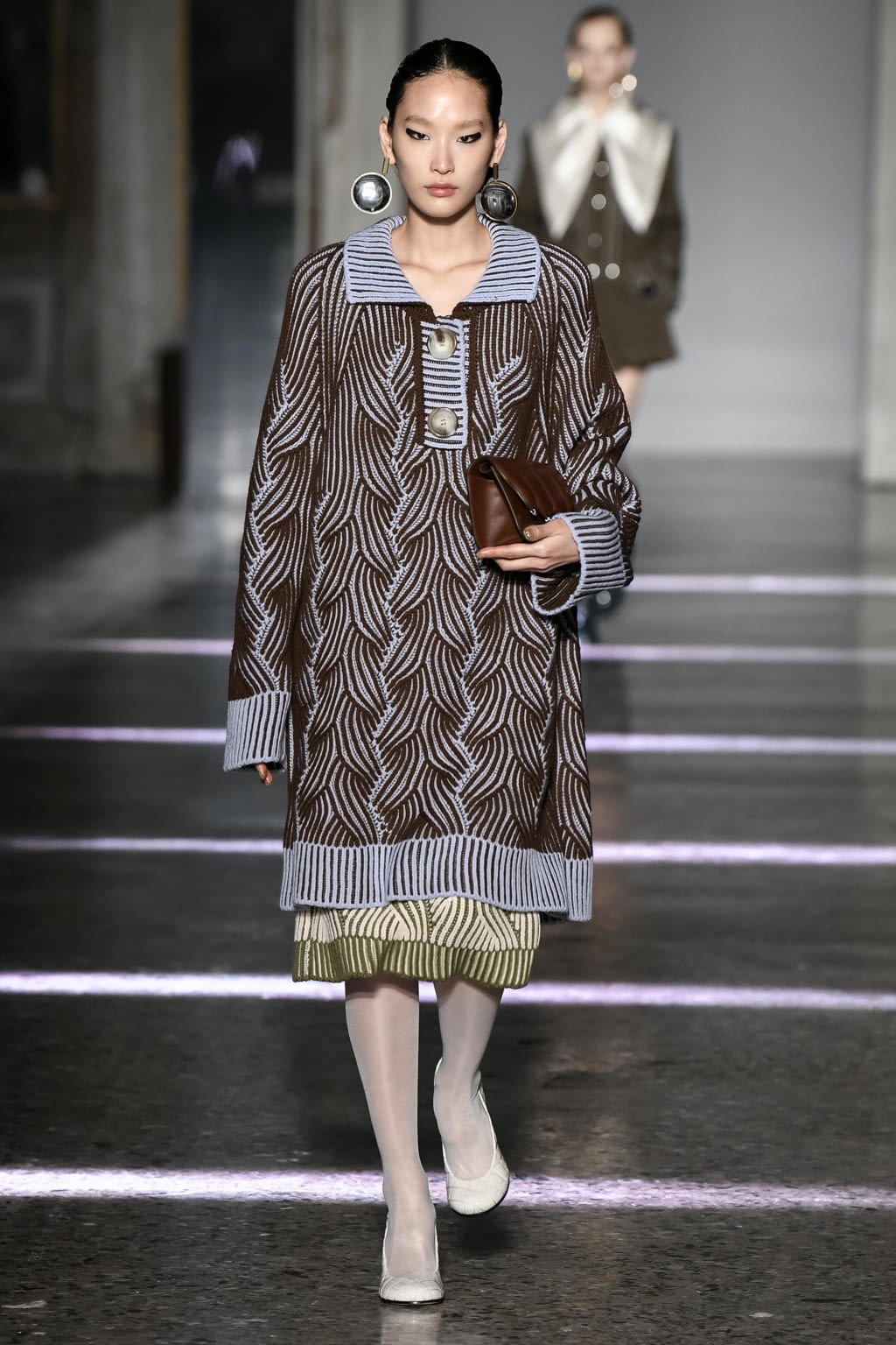 Fashion Week Milan Fall/Winter 2020 look 5 from the Marco de Vincenzo collection 女装