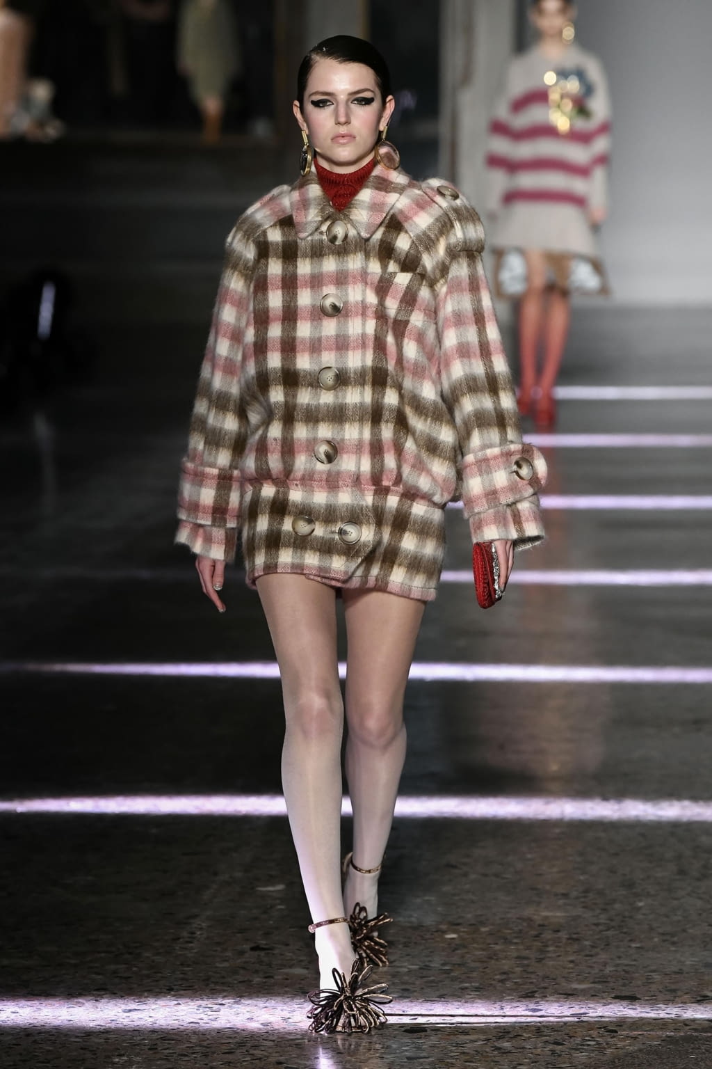 Fashion Week Milan Fall/Winter 2020 look 10 de la collection Marco de Vincenzo womenswear