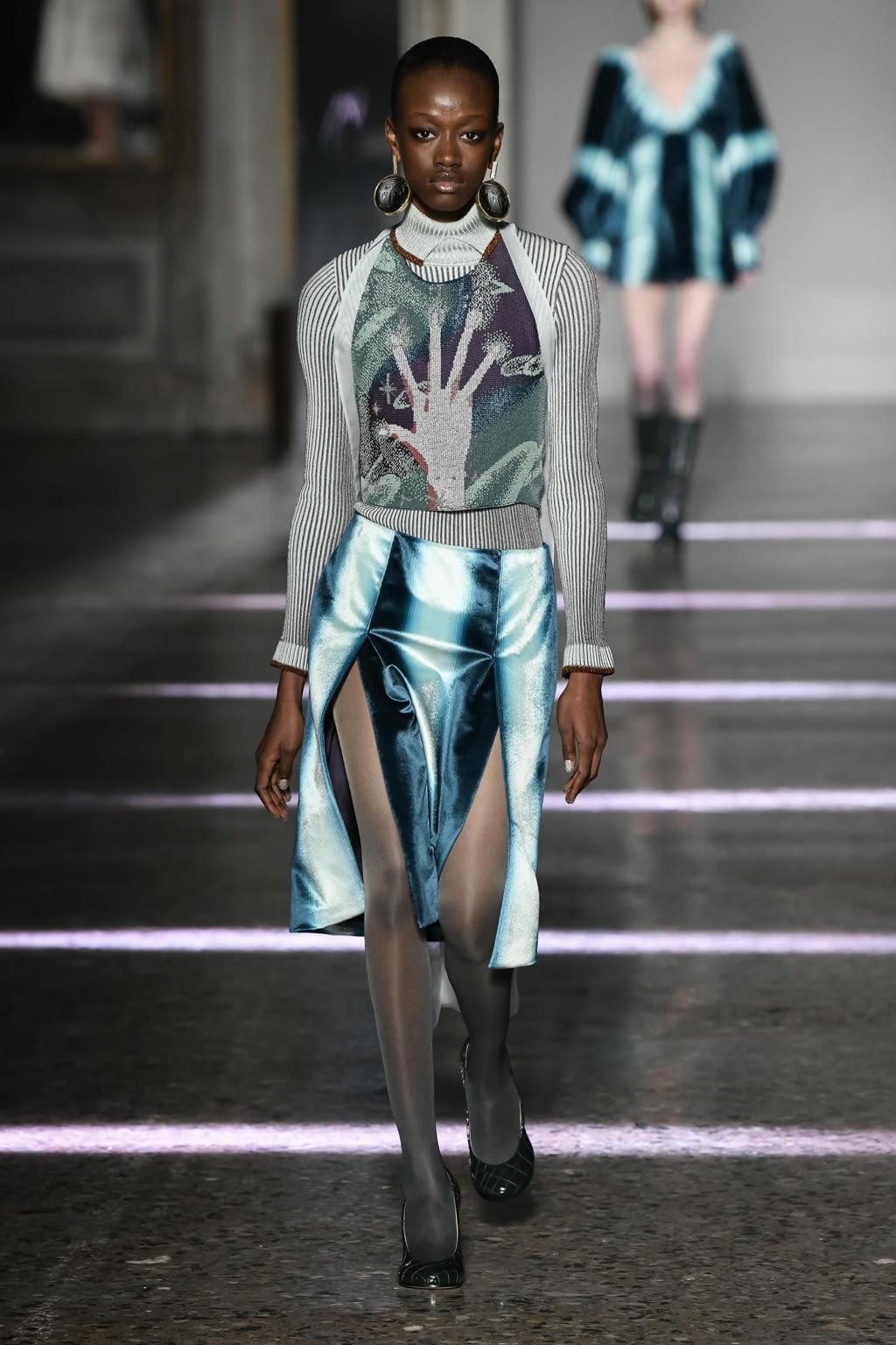 Fashion Week Milan Fall/Winter 2020 look 17 de la collection Marco de Vincenzo womenswear