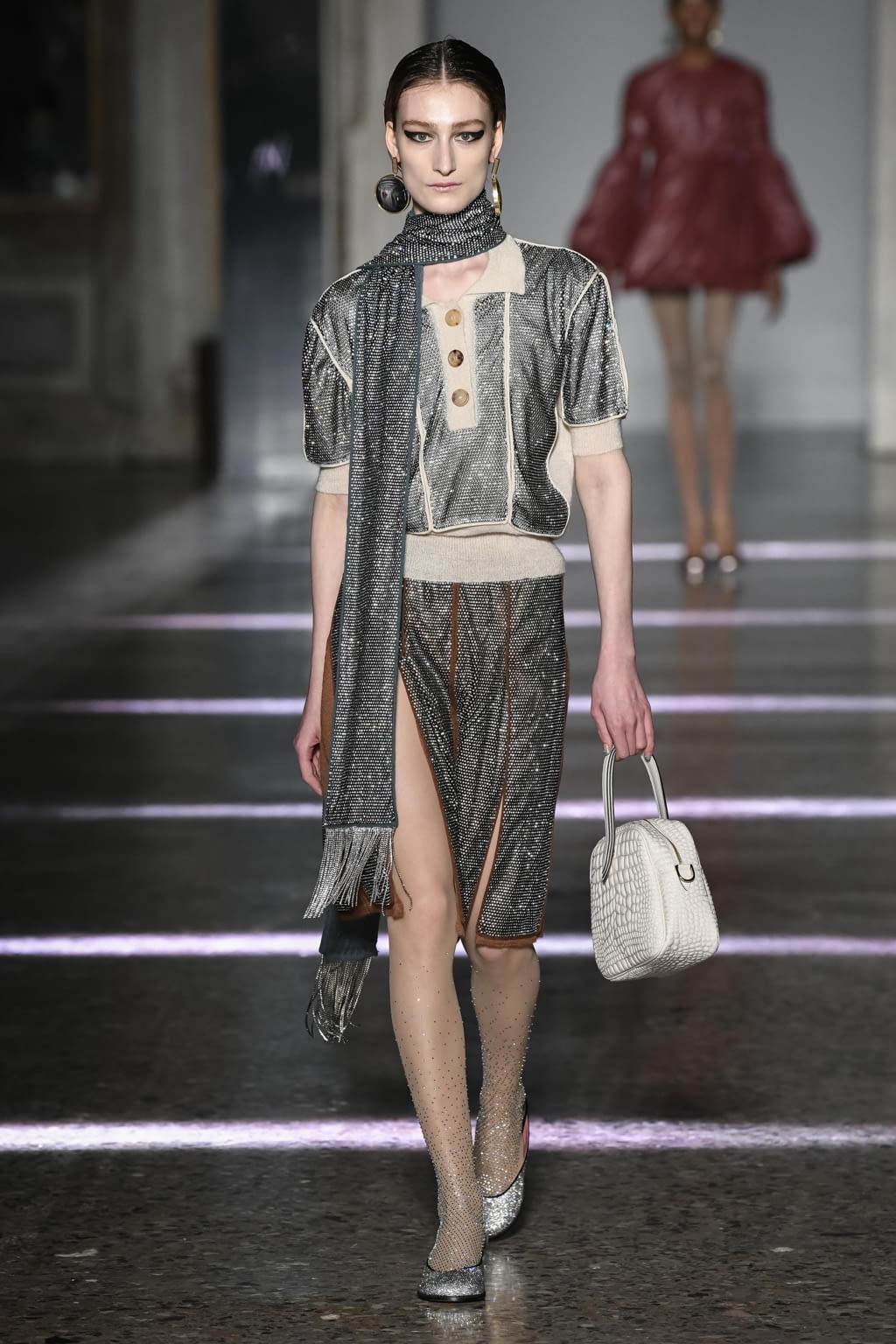 Fashion Week Milan Fall/Winter 2020 look 25 from the Marco de Vincenzo collection 女装