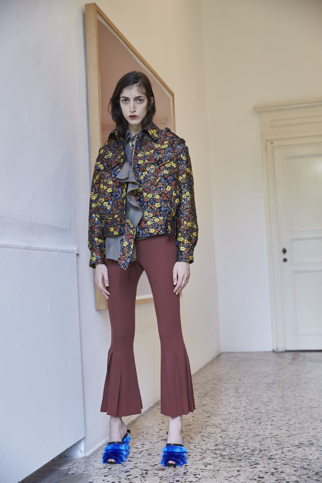 Fashion Week Milan Resort 2017 look 25 de la collection Marco de Vincenzo womenswear