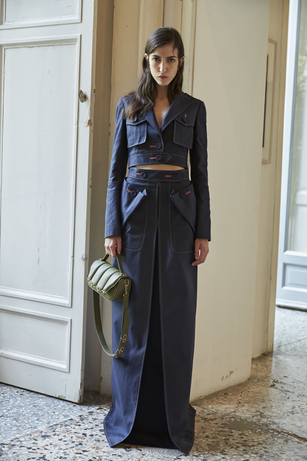 Fashion Week Milan Resort 2017 look 32 from the Marco de Vincenzo collection womenswear