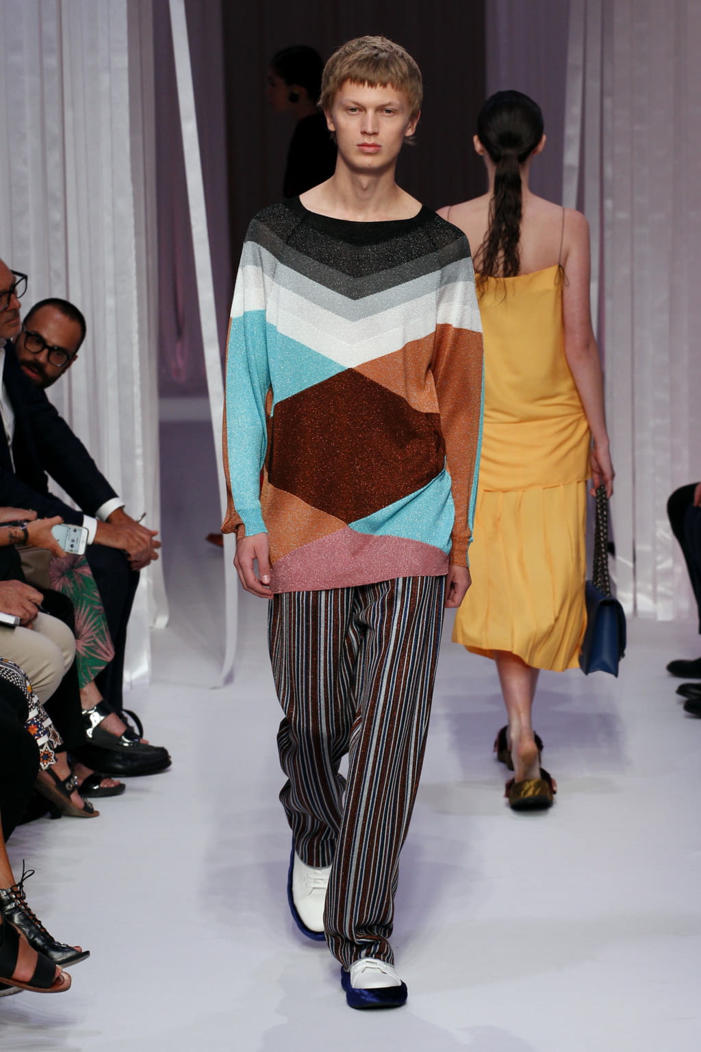 Fashion Week Milan Spring/Summer 2017 look 13 from the Marco de Vincenzo collection womenswear