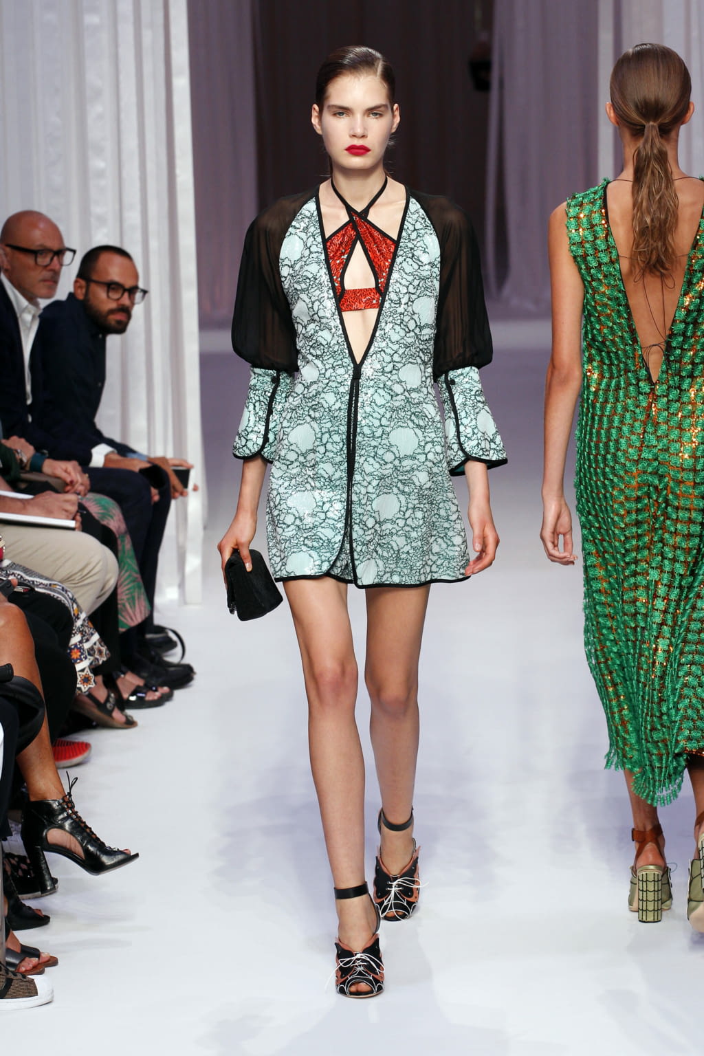 Fashion Week Milan Spring/Summer 2017 look 44 from the Marco de Vincenzo collection womenswear