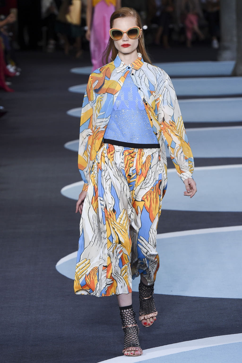Fashion Week Milan Spring/Summer 2018 look 14 from the Marco de Vincenzo collection womenswear