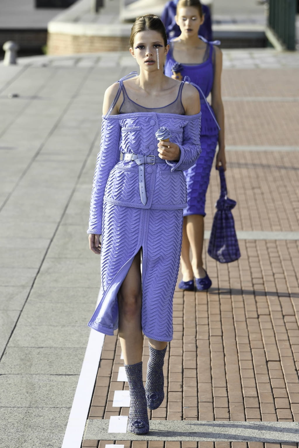Fashion Week Milan Spring/Summer 2020 look 9 from the Marco de Vincenzo collection womenswear