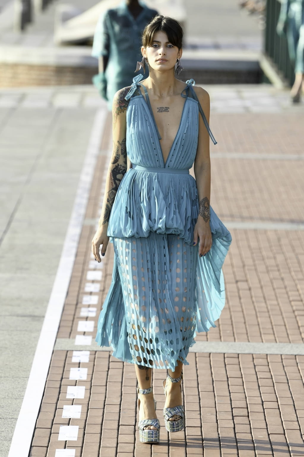 Fashion Week Milan Spring/Summer 2020 look 16 from the Marco de Vincenzo collection womenswear