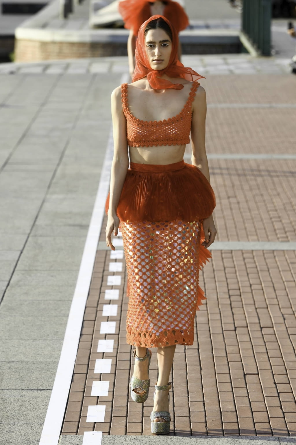 Fashion Week Milan Spring/Summer 2020 look 43 from the Marco de Vincenzo collection womenswear