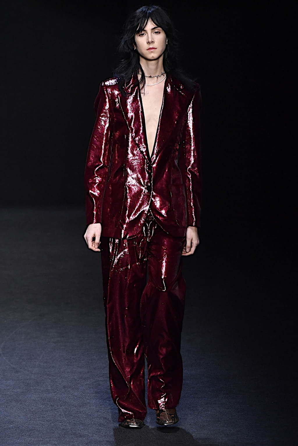 Fashion Week Milan Fall/Winter 2020 look 31 from the Marco Rambaldi collection 女装