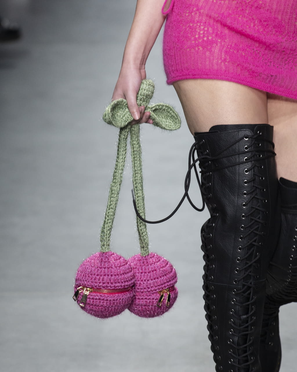 Fashion Week Milan Fall/Winter 2022 look 10 from the Marco Rambaldi collection womenswear accessories
