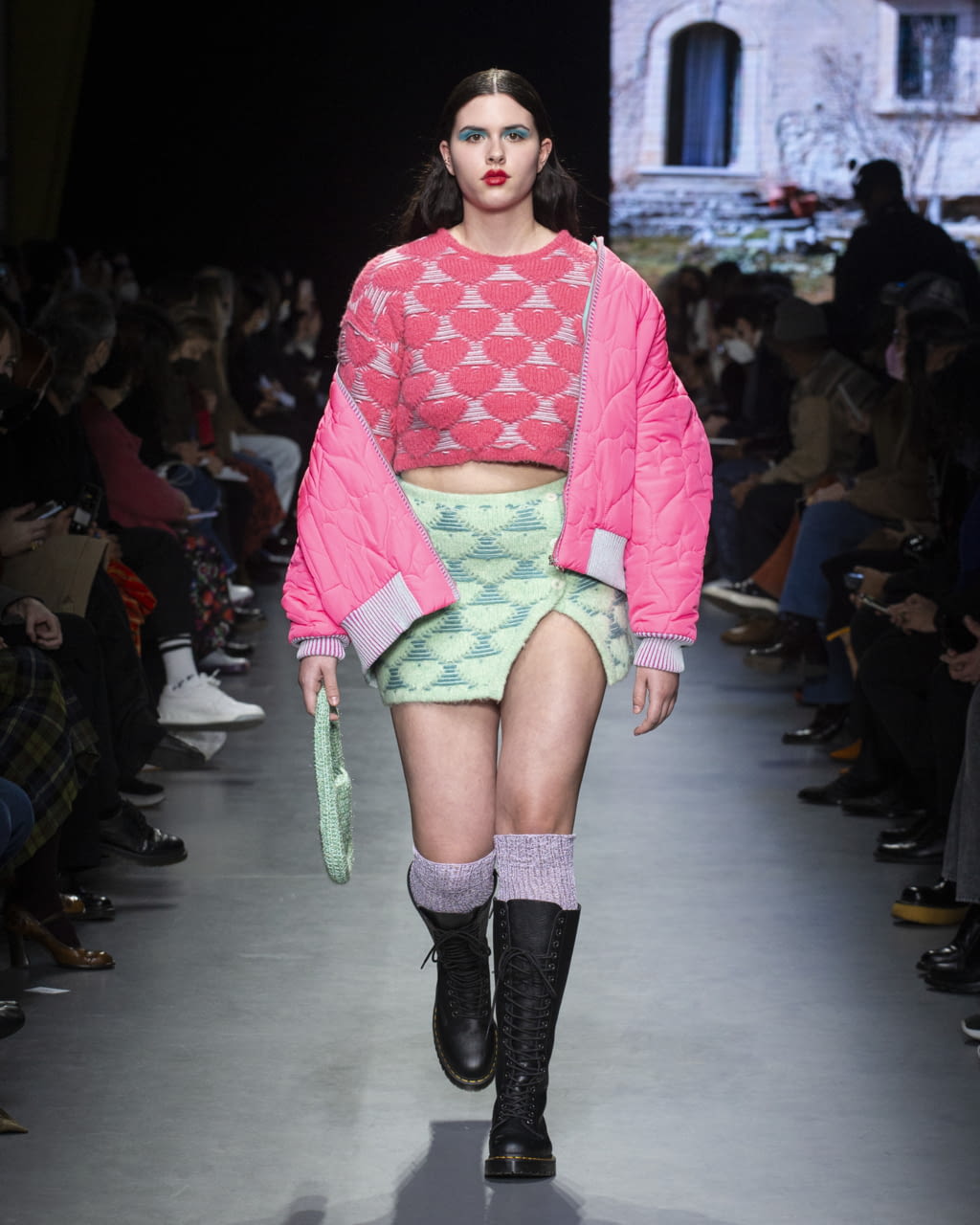 Fashion Week Milan Fall/Winter 2022 look 2 from the Marco Rambaldi collection womenswear
