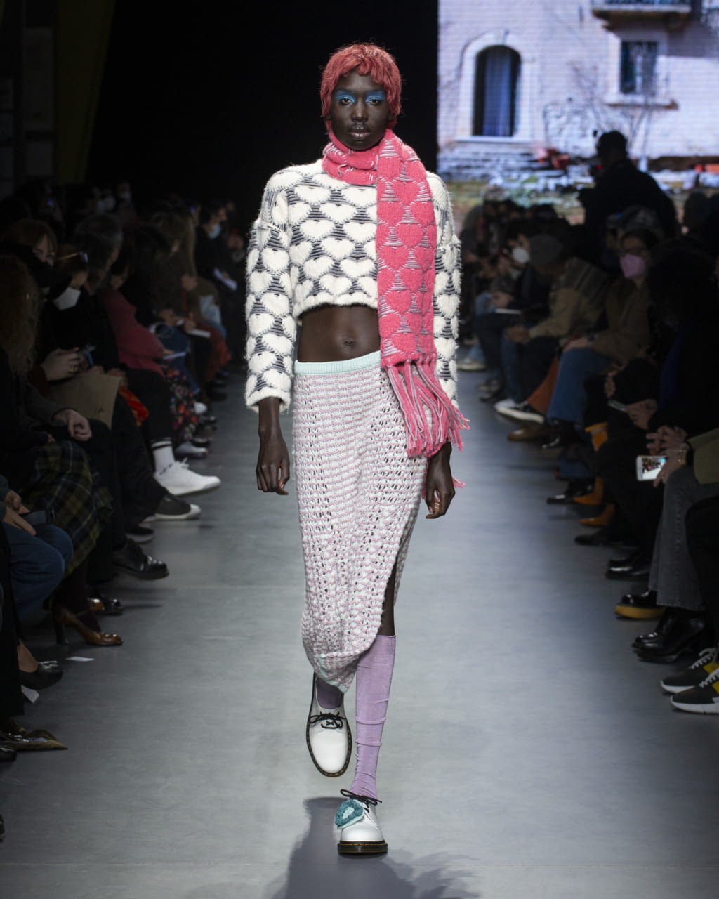 Fashion Week Milan Fall/Winter 2022 look 3 from the Marco Rambaldi collection womenswear