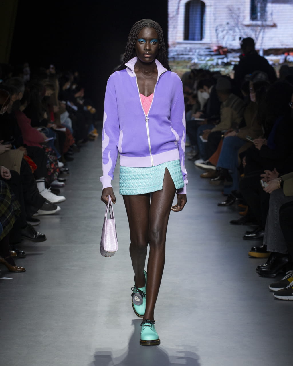 Fashion Week Milan Fall/Winter 2022 look 5 from the Marco Rambaldi collection womenswear