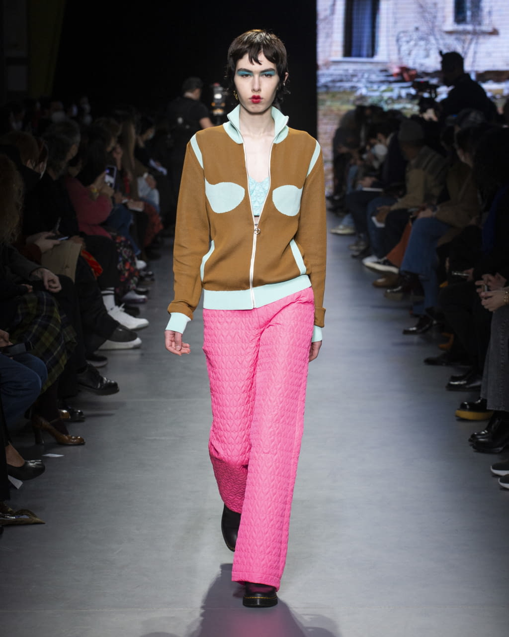 Fashion Week Milan Fall/Winter 2022 look 6 from the Marco Rambaldi collection womenswear