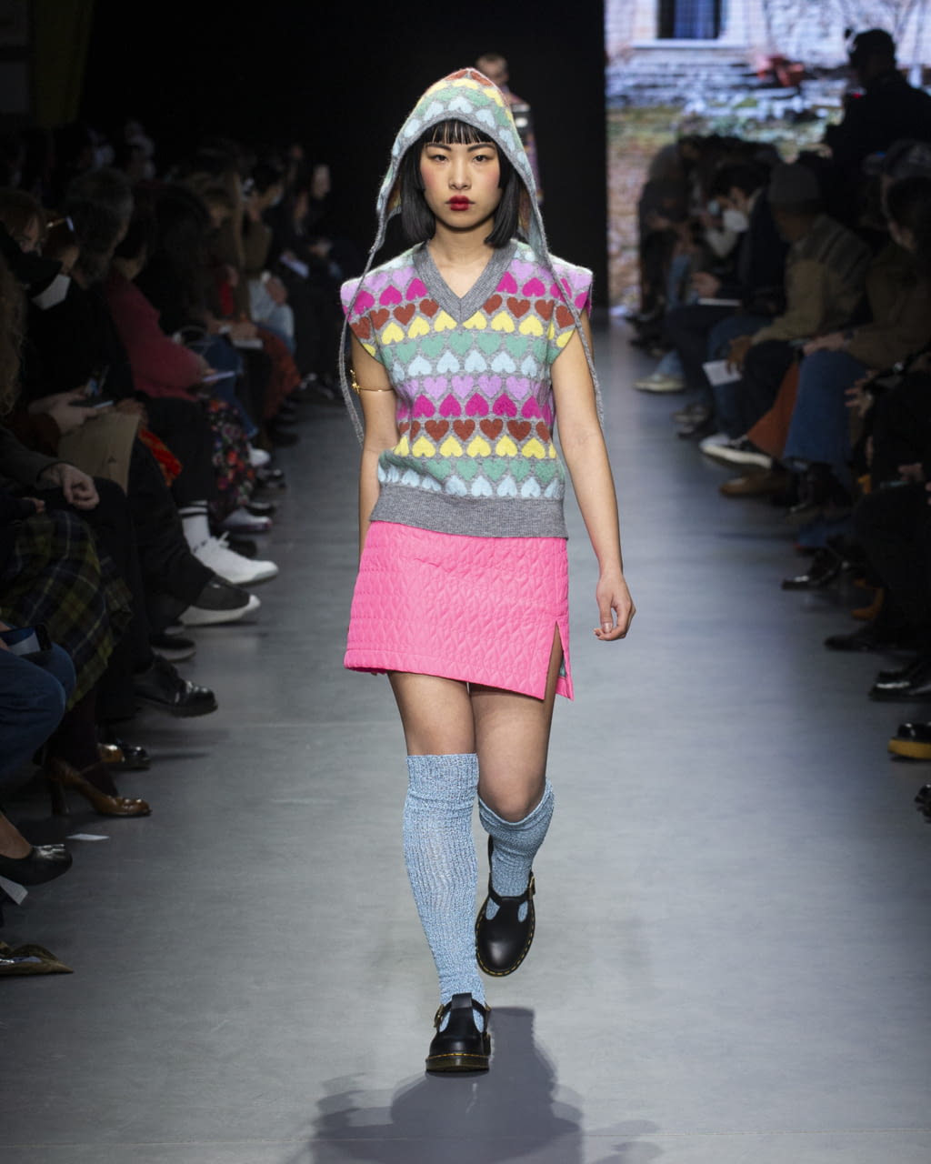 Fashion Week Milan Fall/Winter 2022 look 7 from the Marco Rambaldi collection womenswear