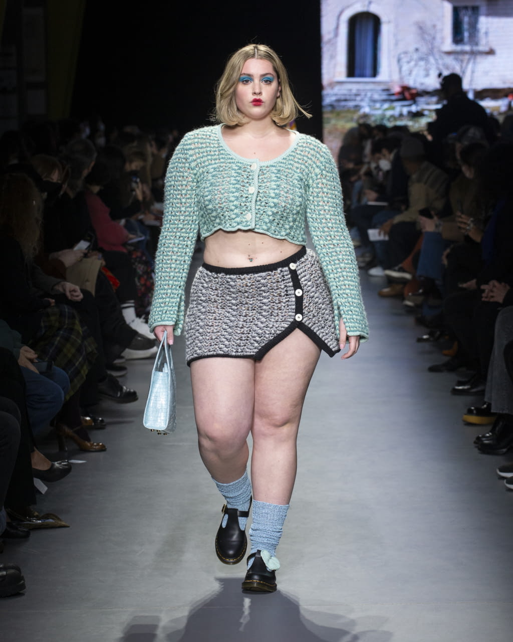 Fashion Week Milan Fall/Winter 2022 look 9 from the Marco Rambaldi collection womenswear