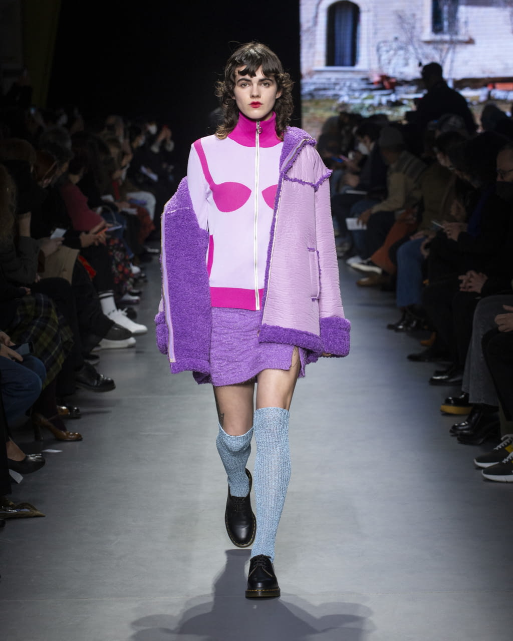 Fashion Week Milan Fall/Winter 2022 look 11 from the Marco Rambaldi collection womenswear