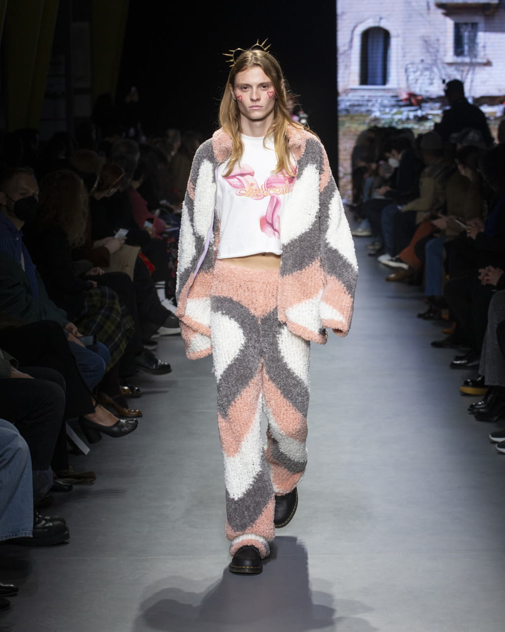 Fashion Week Milan Fall/Winter 2022 look 12 from the Marco Rambaldi collection womenswear