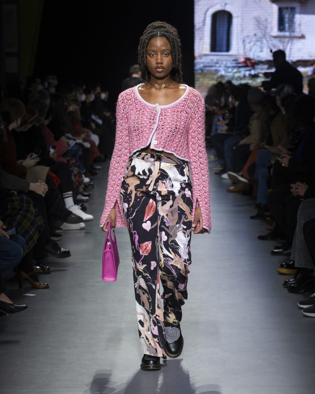 Fashion Week Milan Fall/Winter 2022 look 15 from the Marco Rambaldi collection womenswear