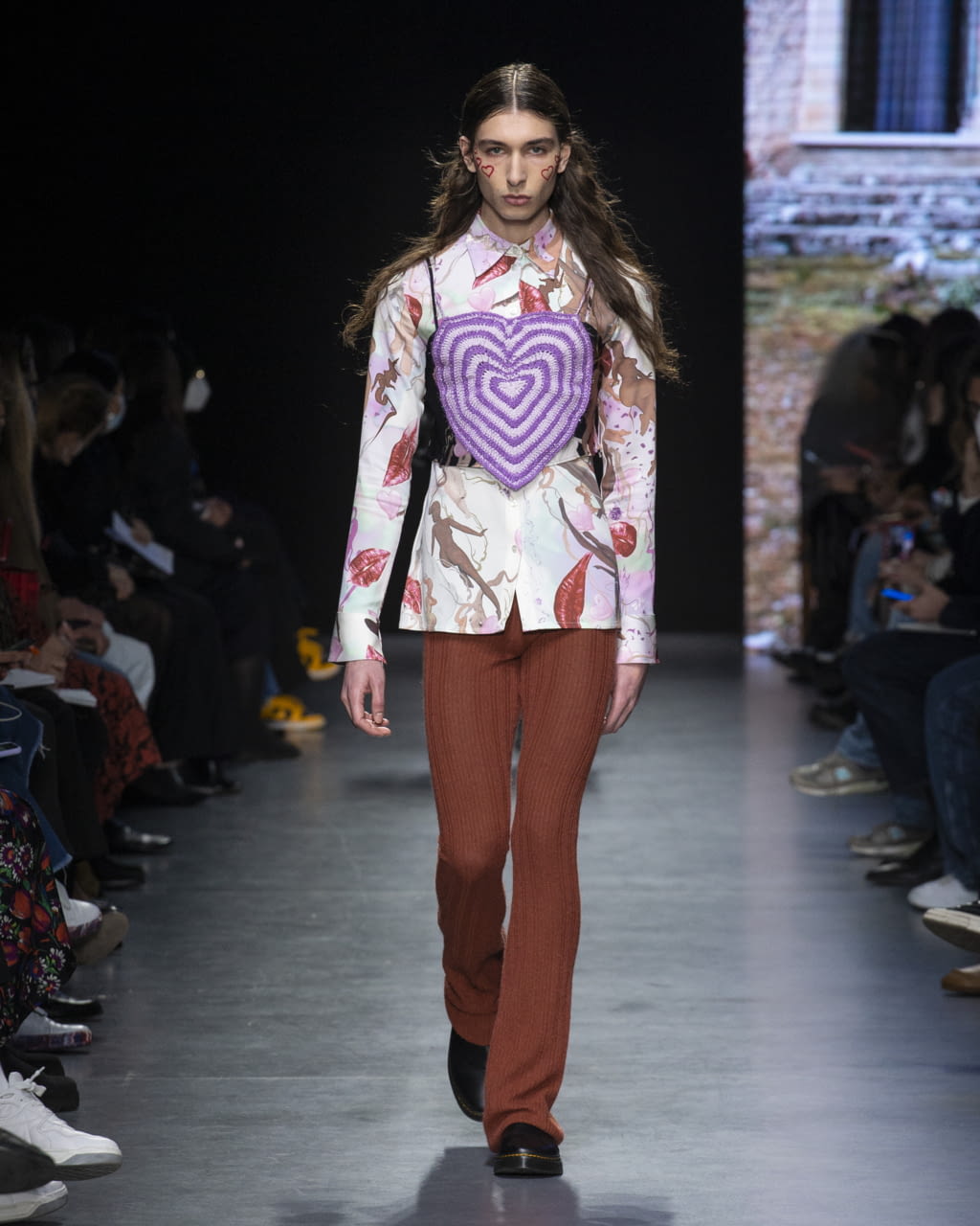 Fashion Week Milan Fall/Winter 2022 look 16 from the Marco Rambaldi collection womenswear