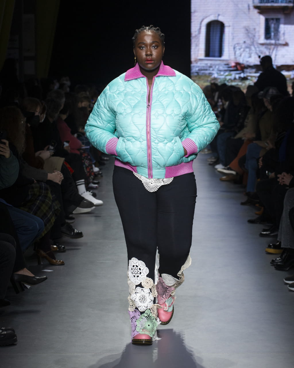 Fashion Week Milan Fall/Winter 2022 look 17 from the Marco Rambaldi collection womenswear