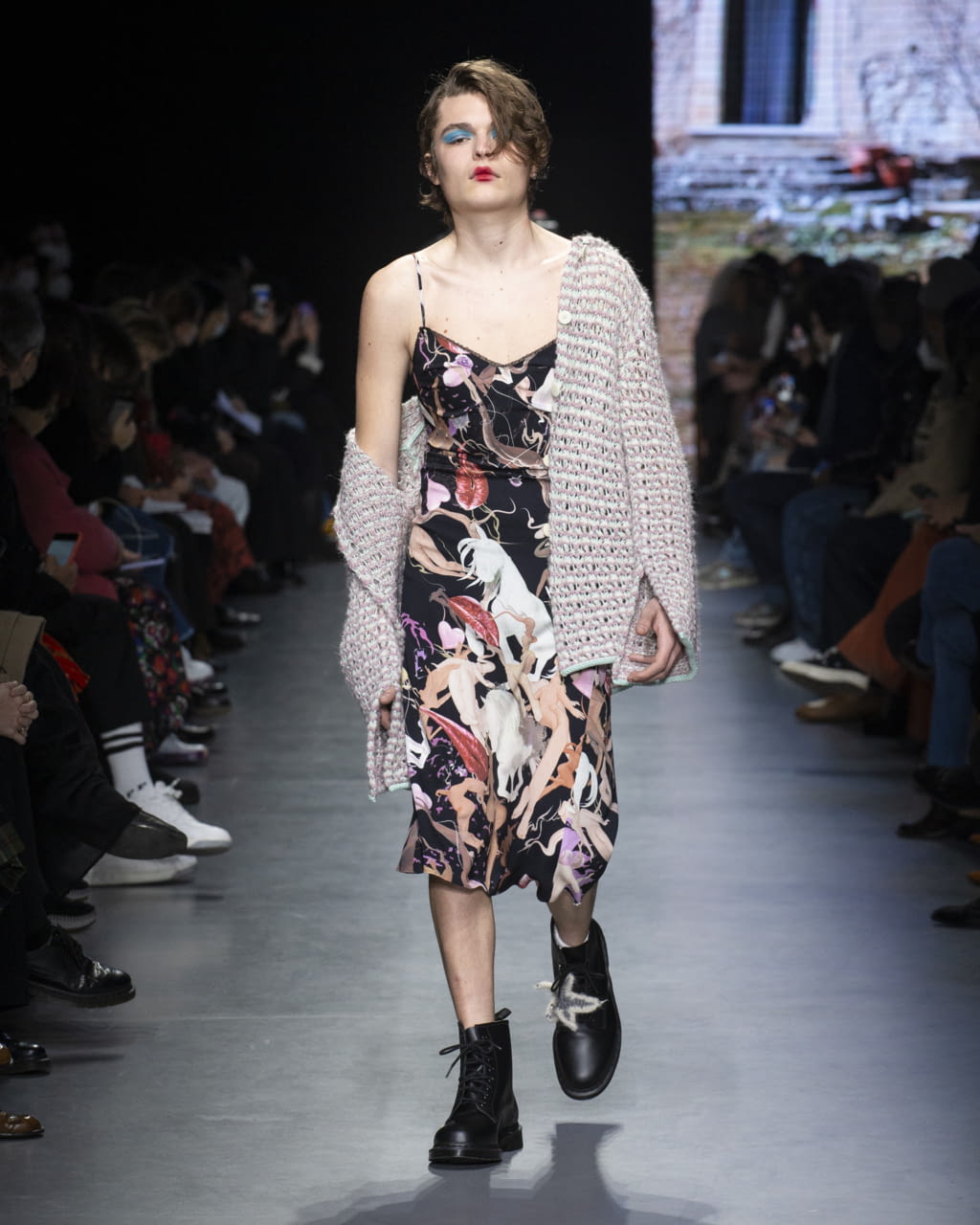 Fashion Week Milan Fall/Winter 2022 look 18 from the Marco Rambaldi collection womenswear