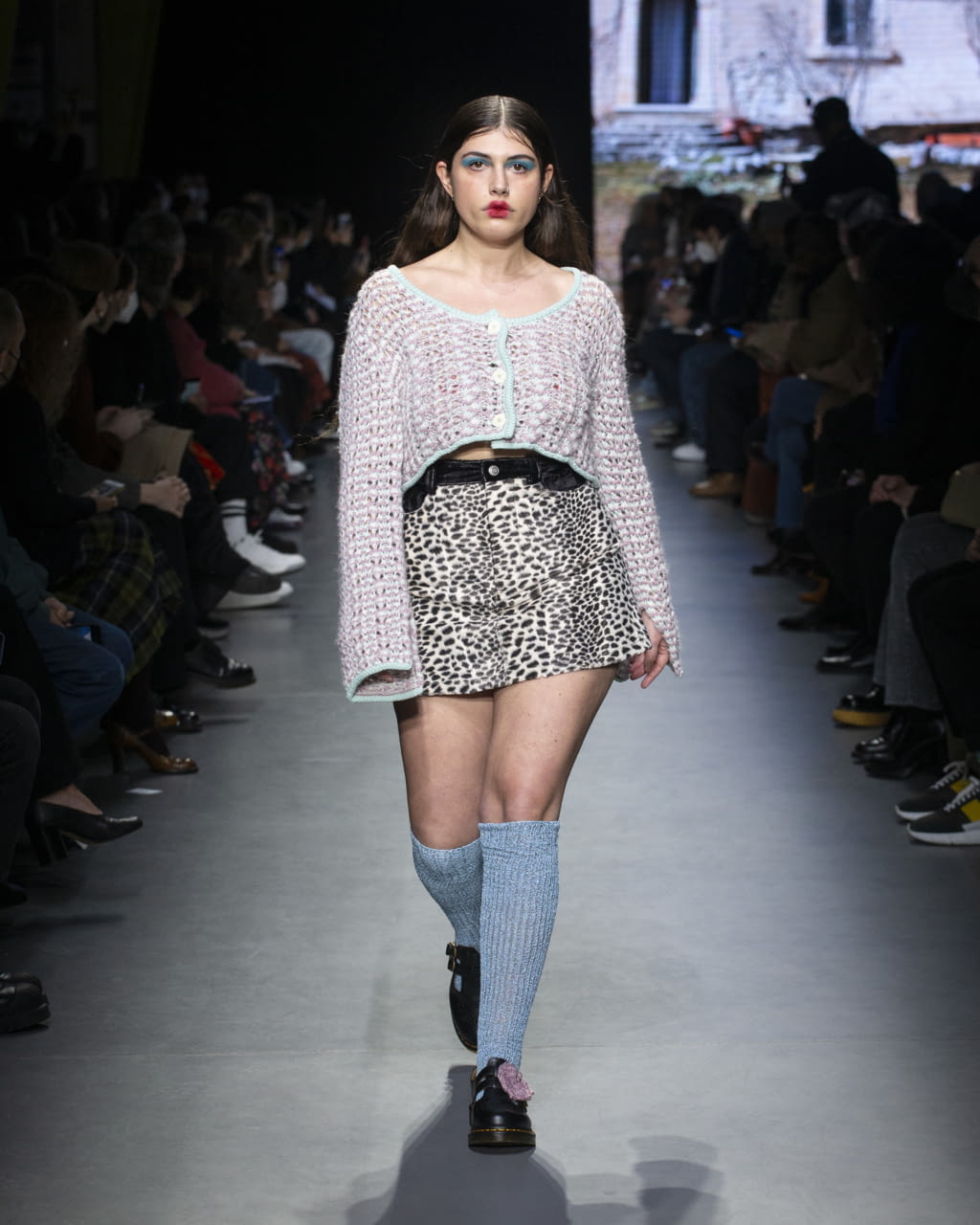 Fashion Week Milan Fall/Winter 2022 look 20 from the Marco Rambaldi collection womenswear