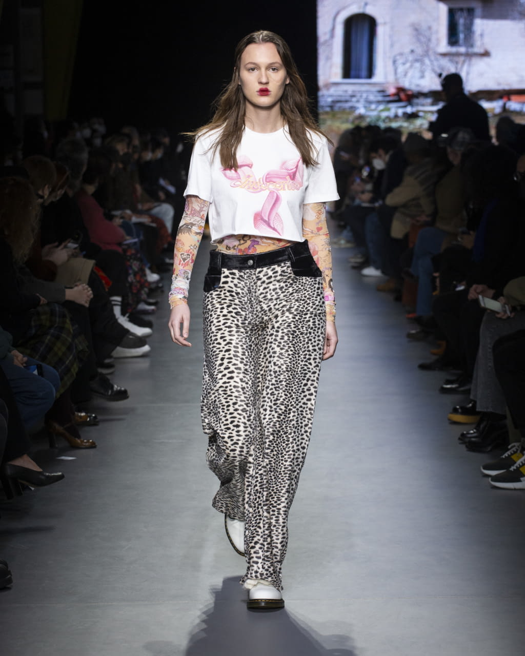 Fashion Week Milan Fall/Winter 2022 look 23 from the Marco Rambaldi collection womenswear