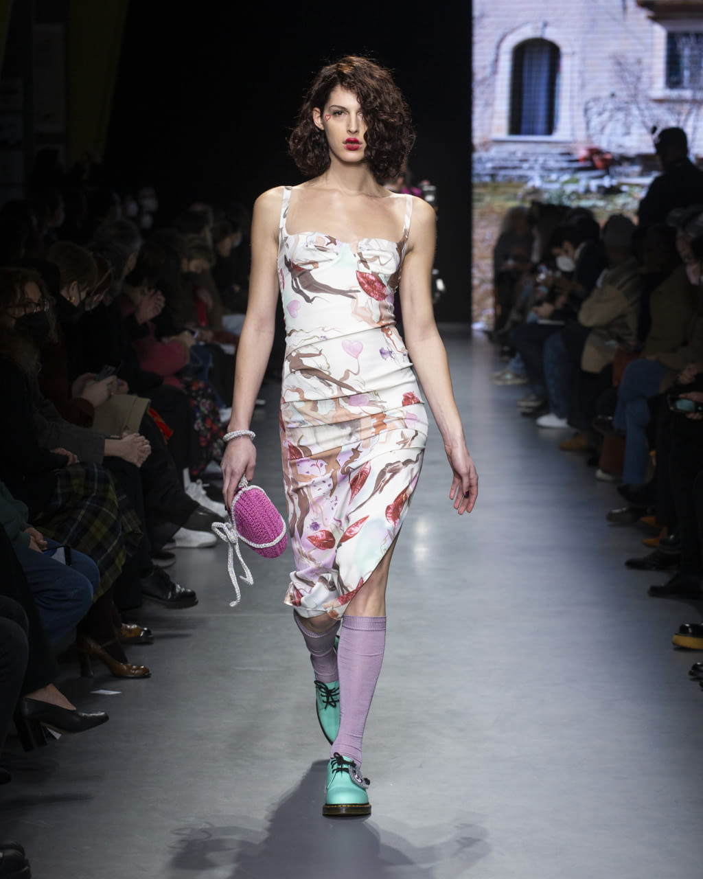 Fashion Week Milan Fall/Winter 2022 look 26 from the Marco Rambaldi collection womenswear