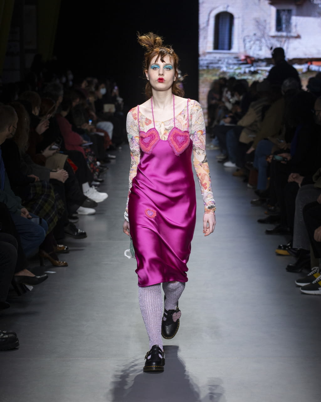 Fashion Week Milan Fall/Winter 2022 look 29 from the Marco Rambaldi collection womenswear
