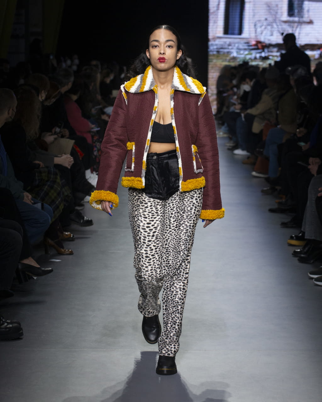 Fashion Week Milan Fall/Winter 2022 look 35 from the Marco Rambaldi collection womenswear