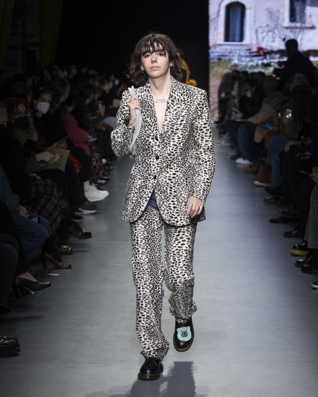 Fashion Week Milan Fall/Winter 2022 look 36 from the Marco Rambaldi collection womenswear