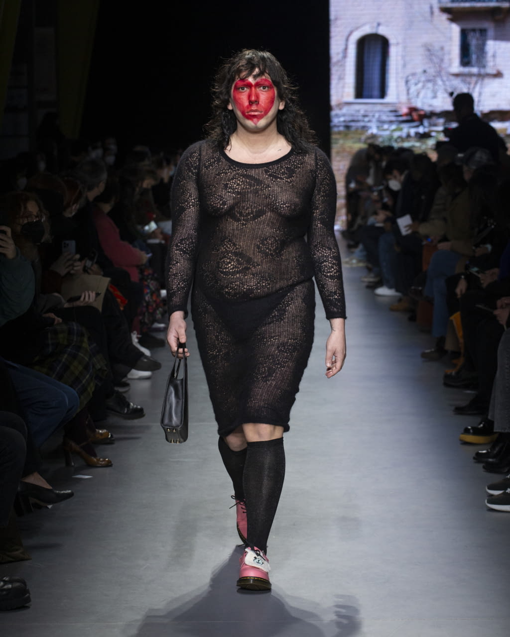 Fashion Week Milan Fall/Winter 2022 look 38 from the Marco Rambaldi collection womenswear