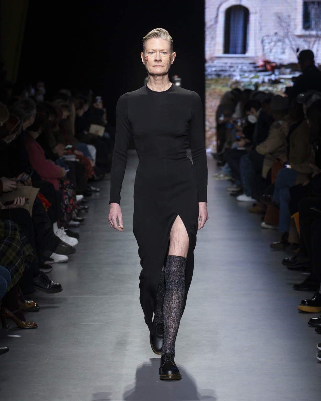 Fashion Week Milan Fall/Winter 2022 look 40 from the Marco Rambaldi collection womenswear