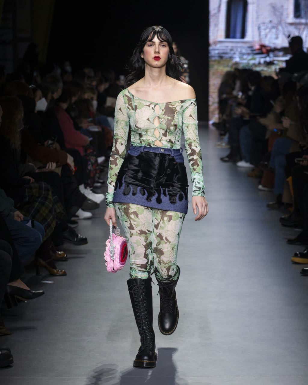 Fashion Week Milan Fall/Winter 2022 look 43 from the Marco Rambaldi collection womenswear