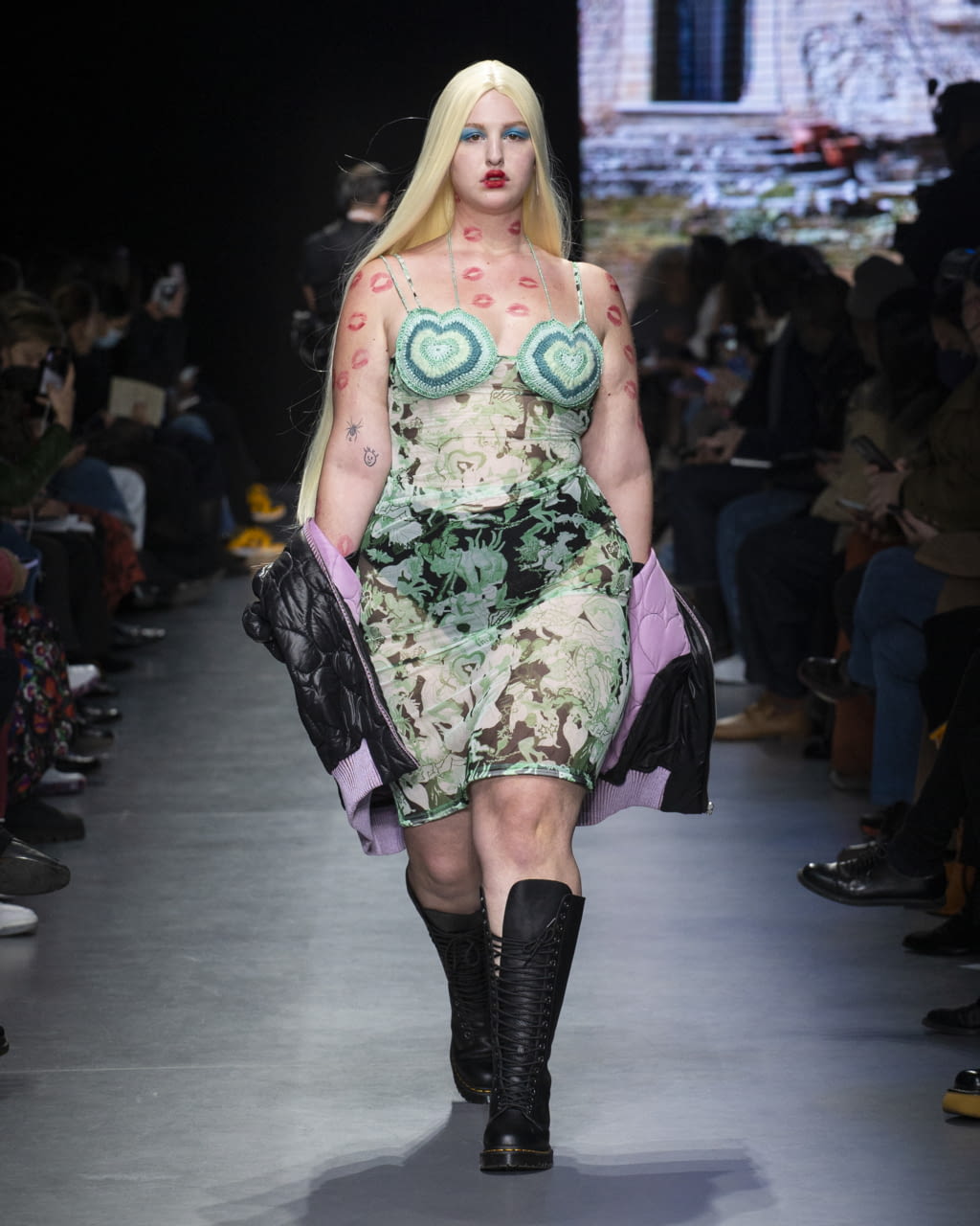 Fashion Week Milan Fall/Winter 2022 look 46 from the Marco Rambaldi collection womenswear