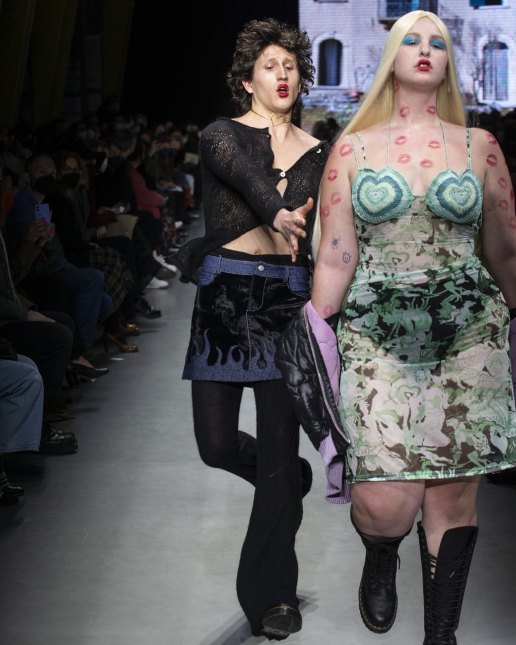 Fashion Week Milan Fall/Winter 2022 look 47 from the Marco Rambaldi collection womenswear